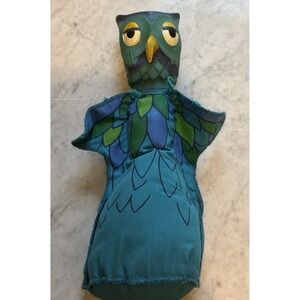 Official Mr. Rogers X The Owl hand puppet Ideal Toy 12" RARE